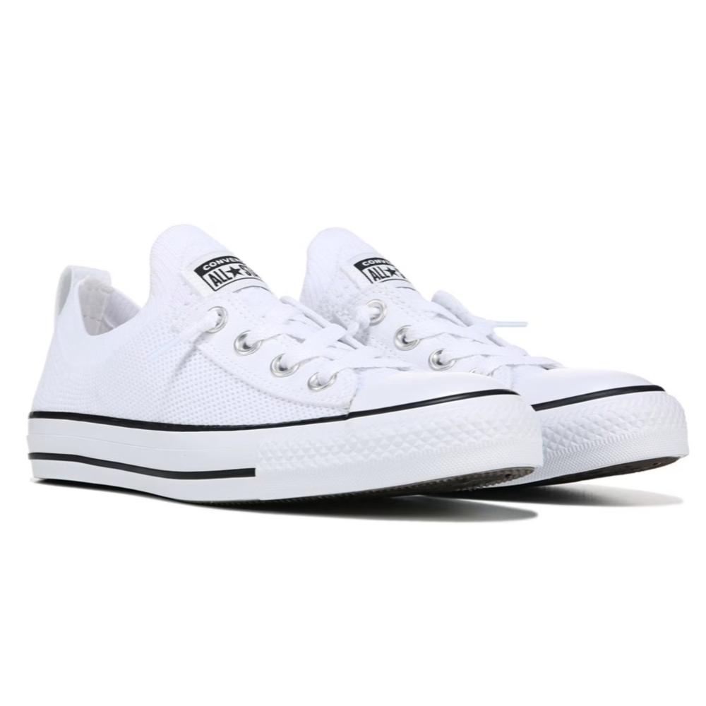 Converse White Low-Top Sneakers